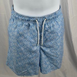 TROOPS OF TOMORROW, XL BLUE PRINT MEN'S SWIM TRUNK